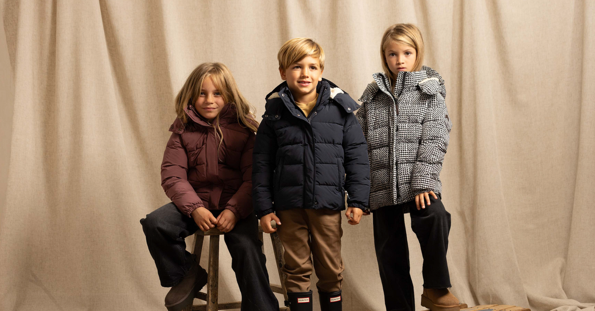 kids padded jackets UK
