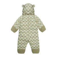 Quilted Snowsuit | Sage Micro Cord