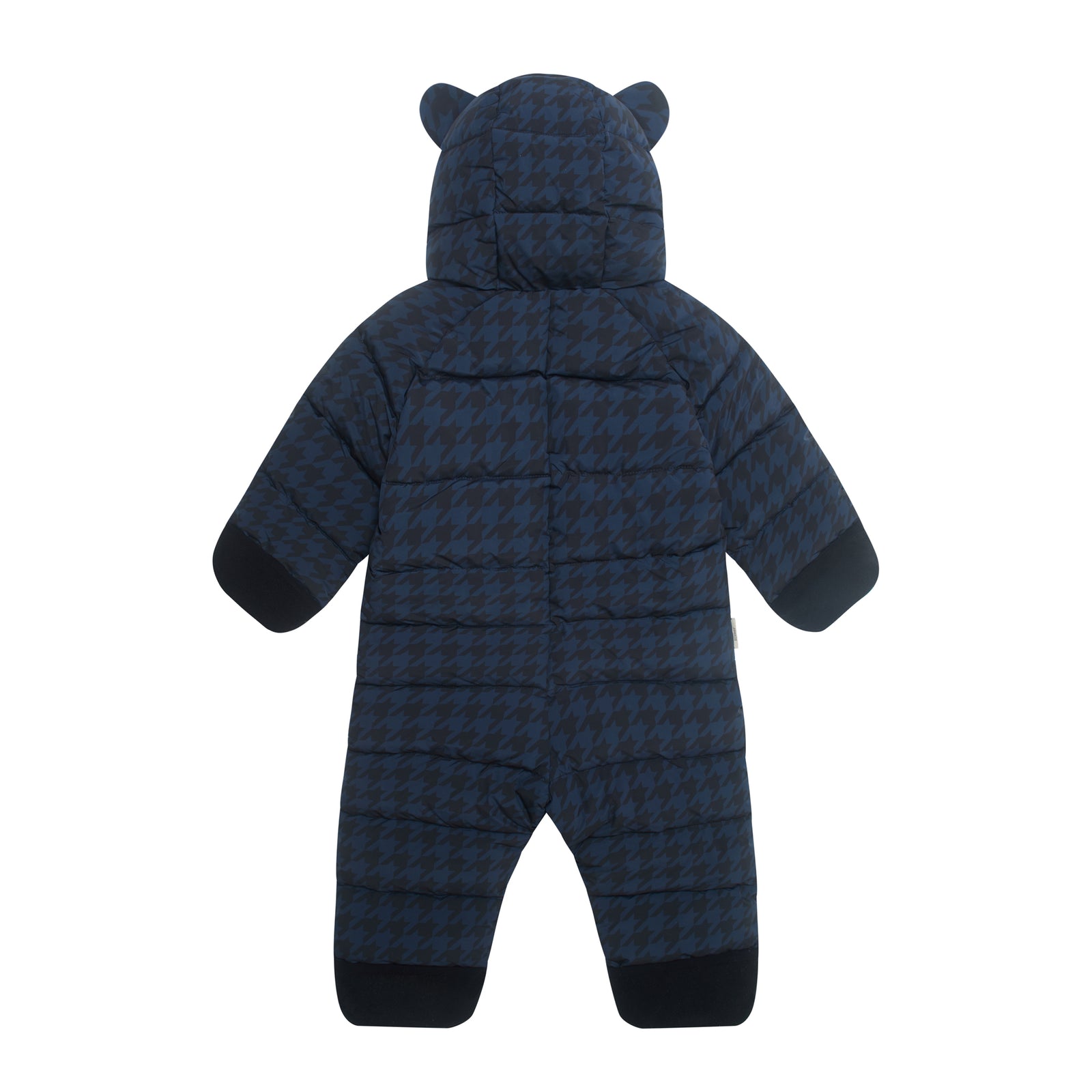 Quilted Snowsuit | Midnight Houndstooth