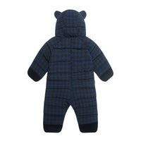Quilted Snowsuit | Midnight Houndstooth