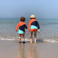 UV Swim Bottoms | Orange Sky