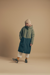 Adult Waterproof Changing Robe | Antique Olive