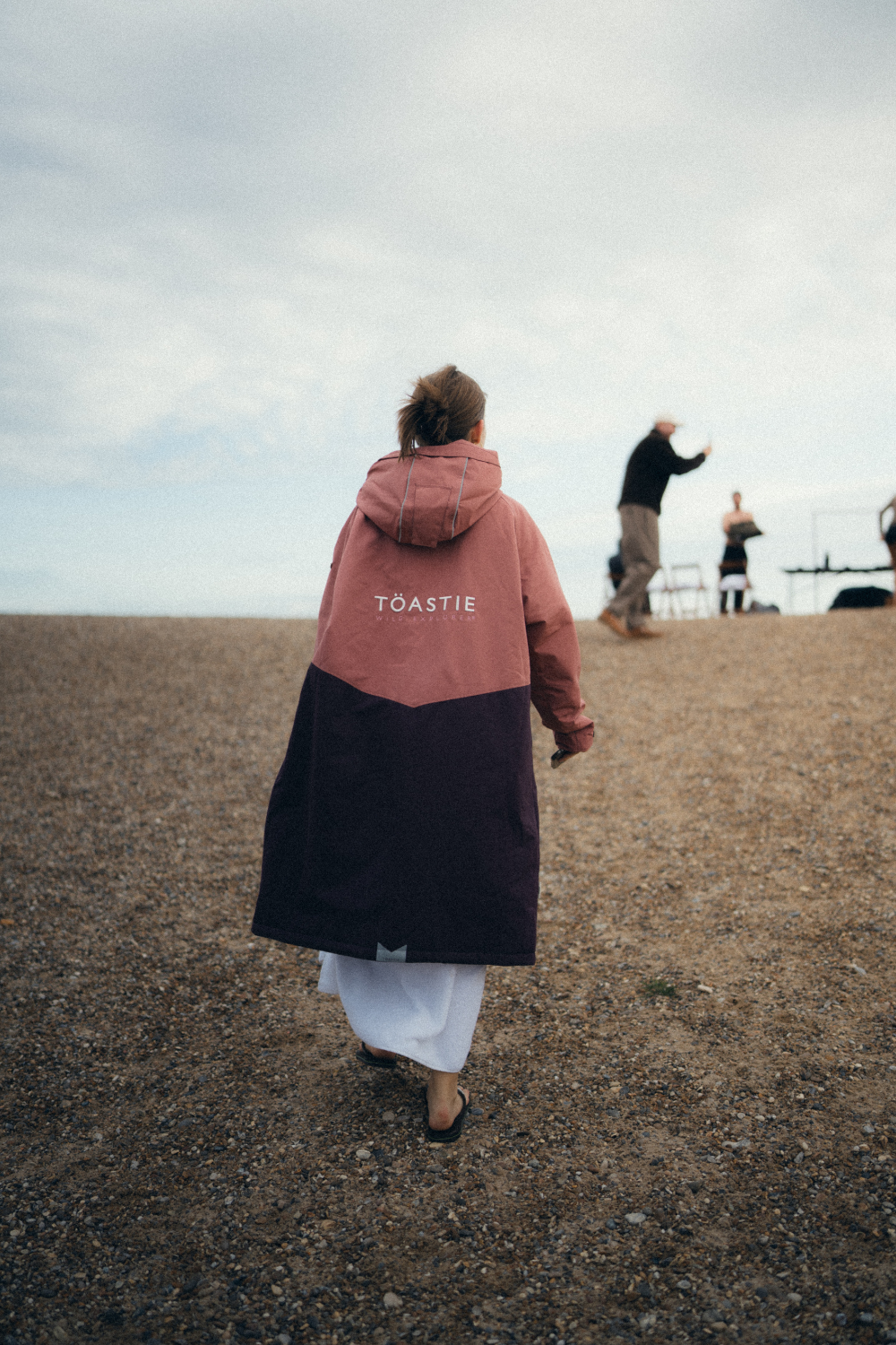 Adult Waterproof Changing Robe | Rose Pink