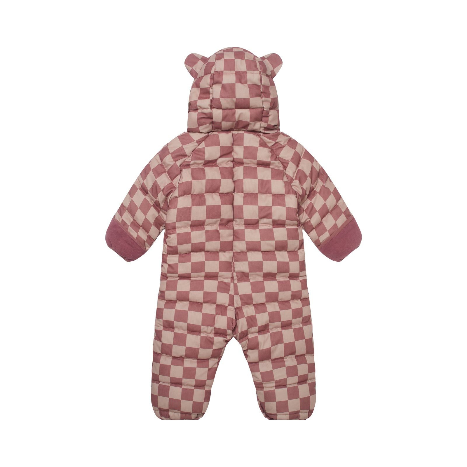 Quilted Snowsuit | Pink Micro Cord