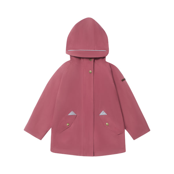 Fully Waterproof Raincoat | Soft Pink Magic Print