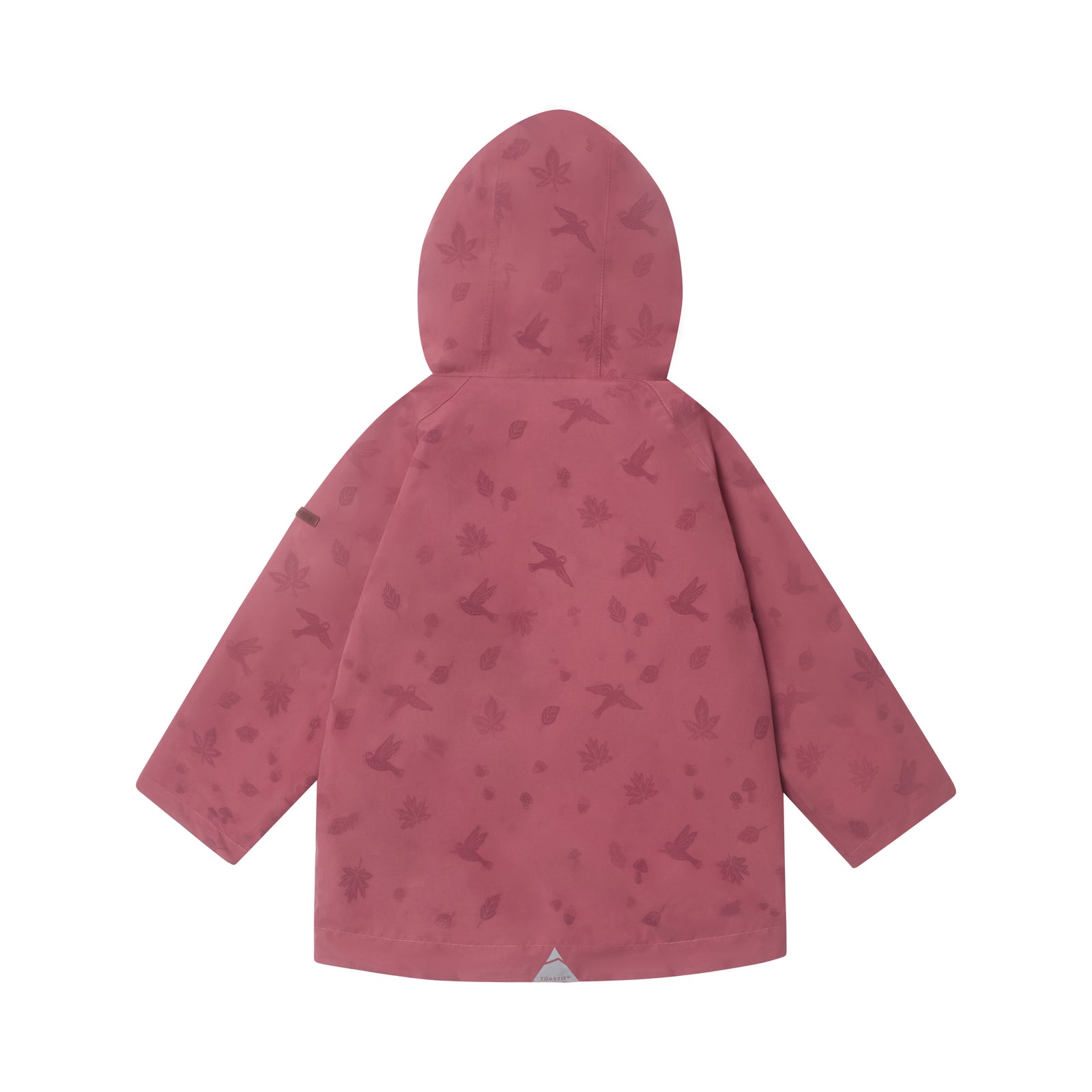 Fully Waterproof Raincoat | Soft Pink Magic Print