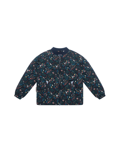 Modular Bomber Jacket | Midnight Floral