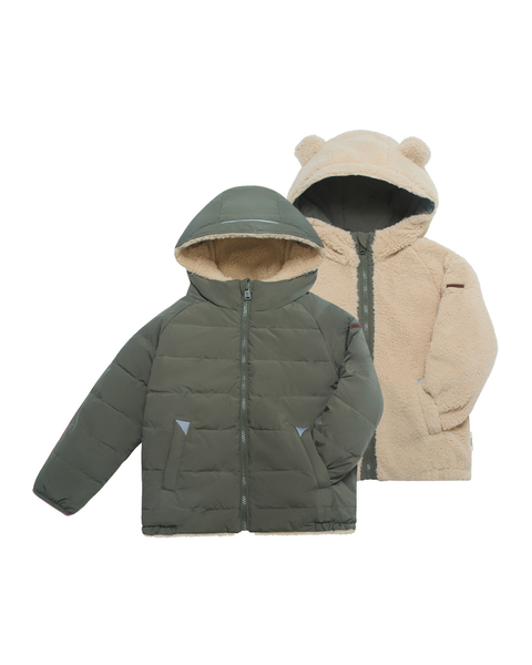 Sherpa EcoReversible Puffer | Sage