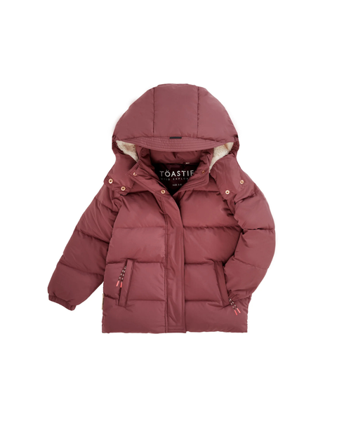 Wïld Lunar Puffer Jacket | Berry