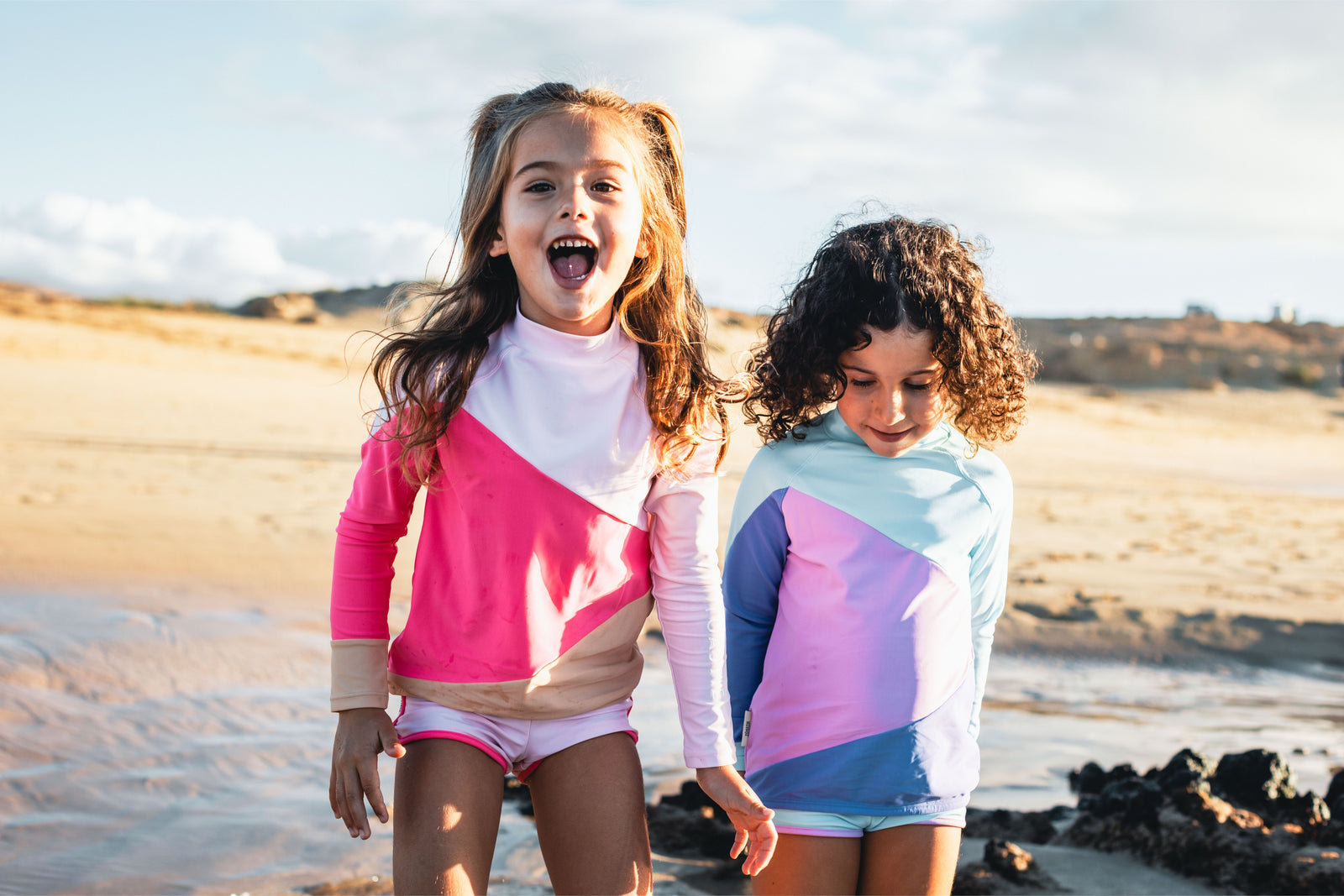 UV Protector Swim Top | Fizzy Pink