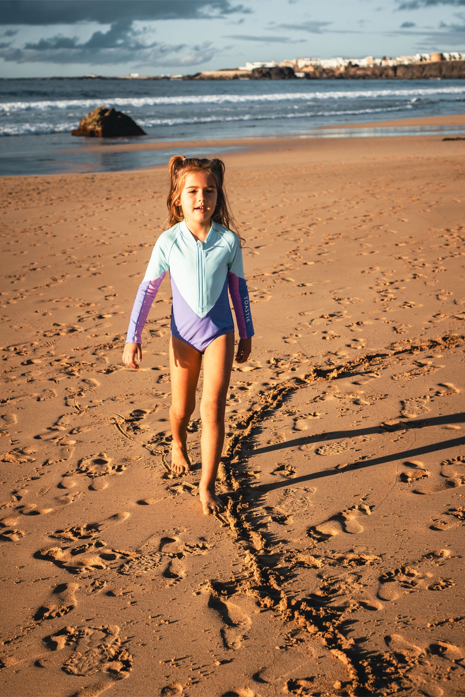 bright UV swimsuit