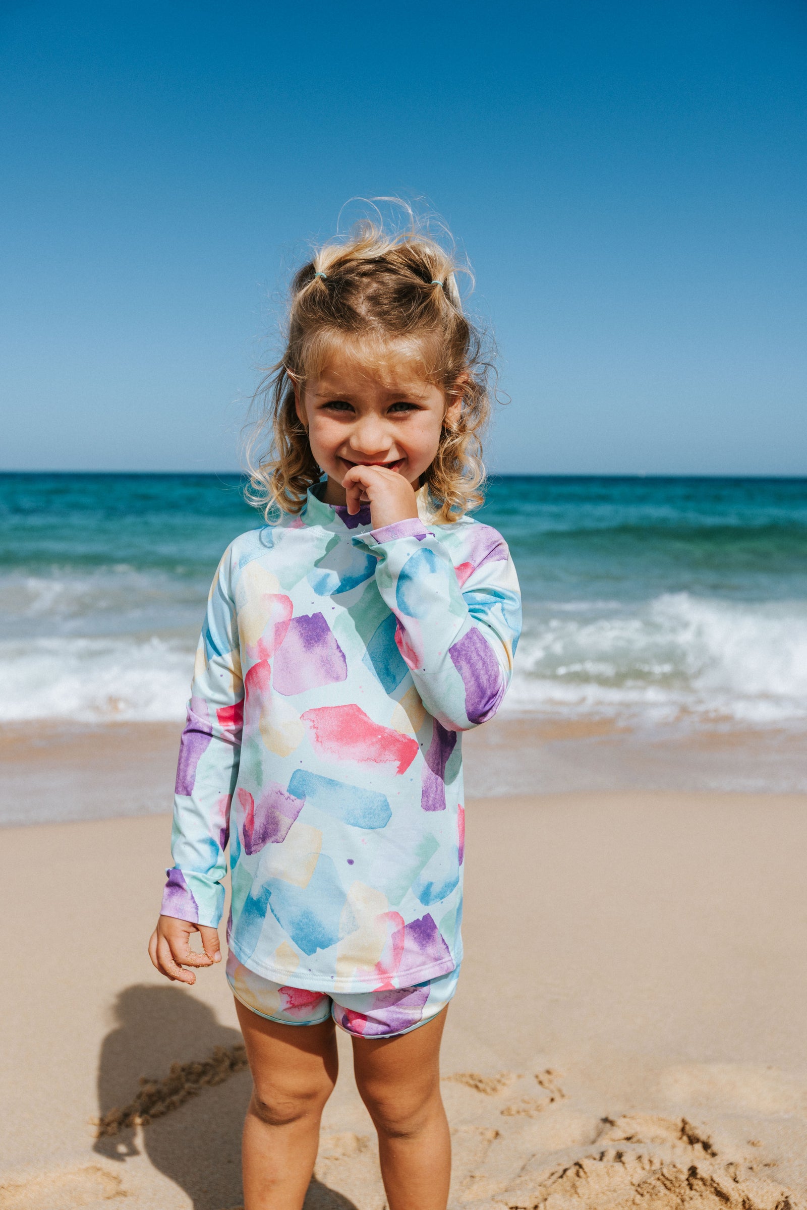 UV Protector Swim Top | Pastel Pot