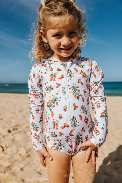 UV Protector Swimsuit | Strawberry Fields