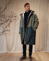 Adult Waterproof Changing Robe | Antique Olive