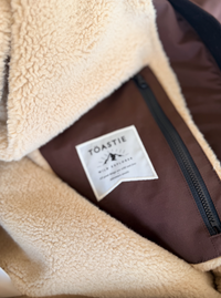 Adult Weatherproof Changing Robe | Black Cherry