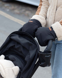 Pram Hand Warmers | Liquorice Black
