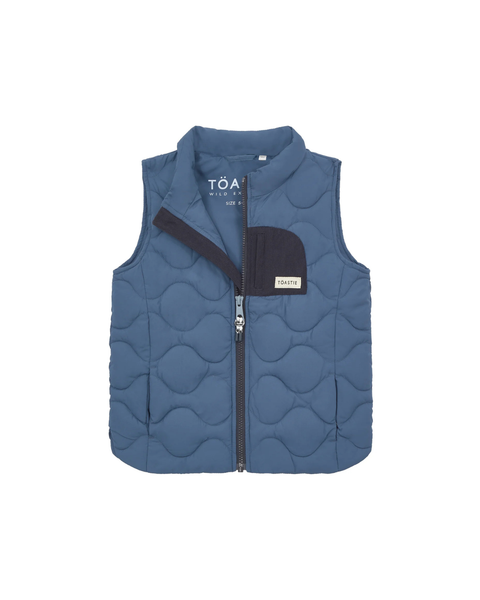 Modular Padded Gilet | Storm Blue