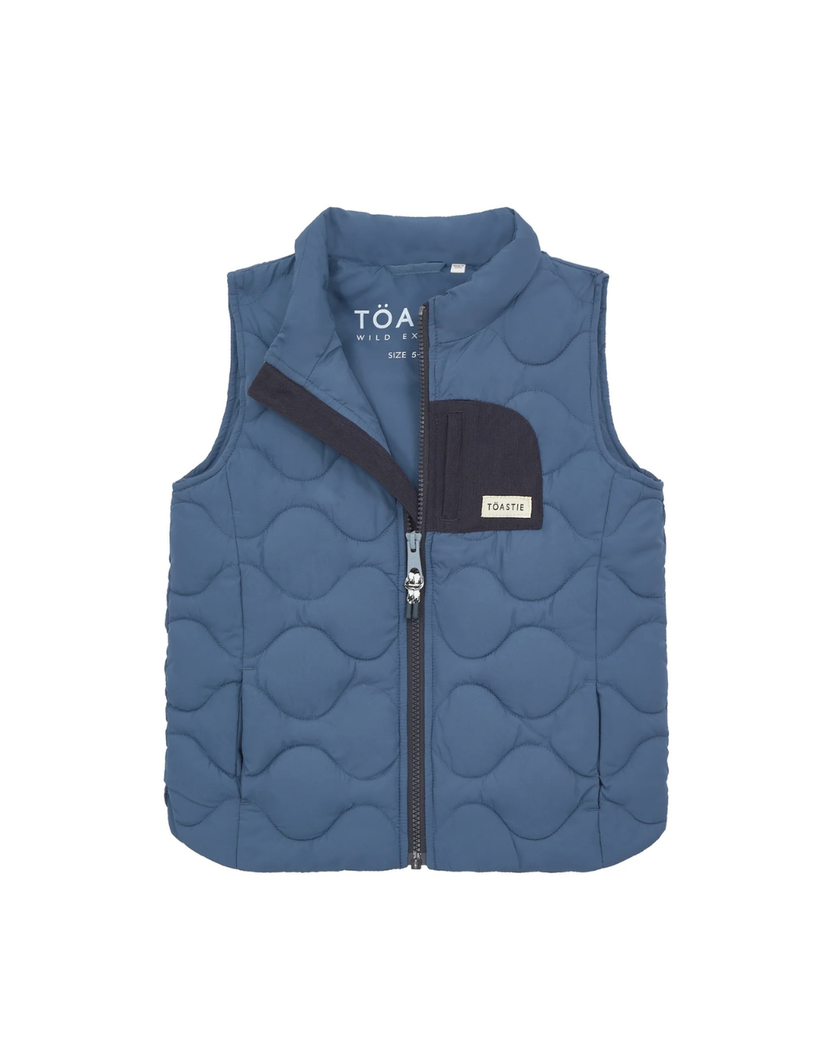 Modular Padded Gilet | Storm Blue