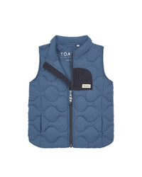 Modular Padded Gilet | Storm Blue