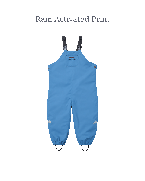 Waterproof Dungarees | Magic Rain Blue