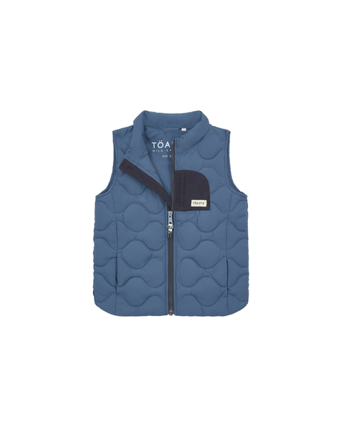 Modular Padded Gilet | Storm Blue