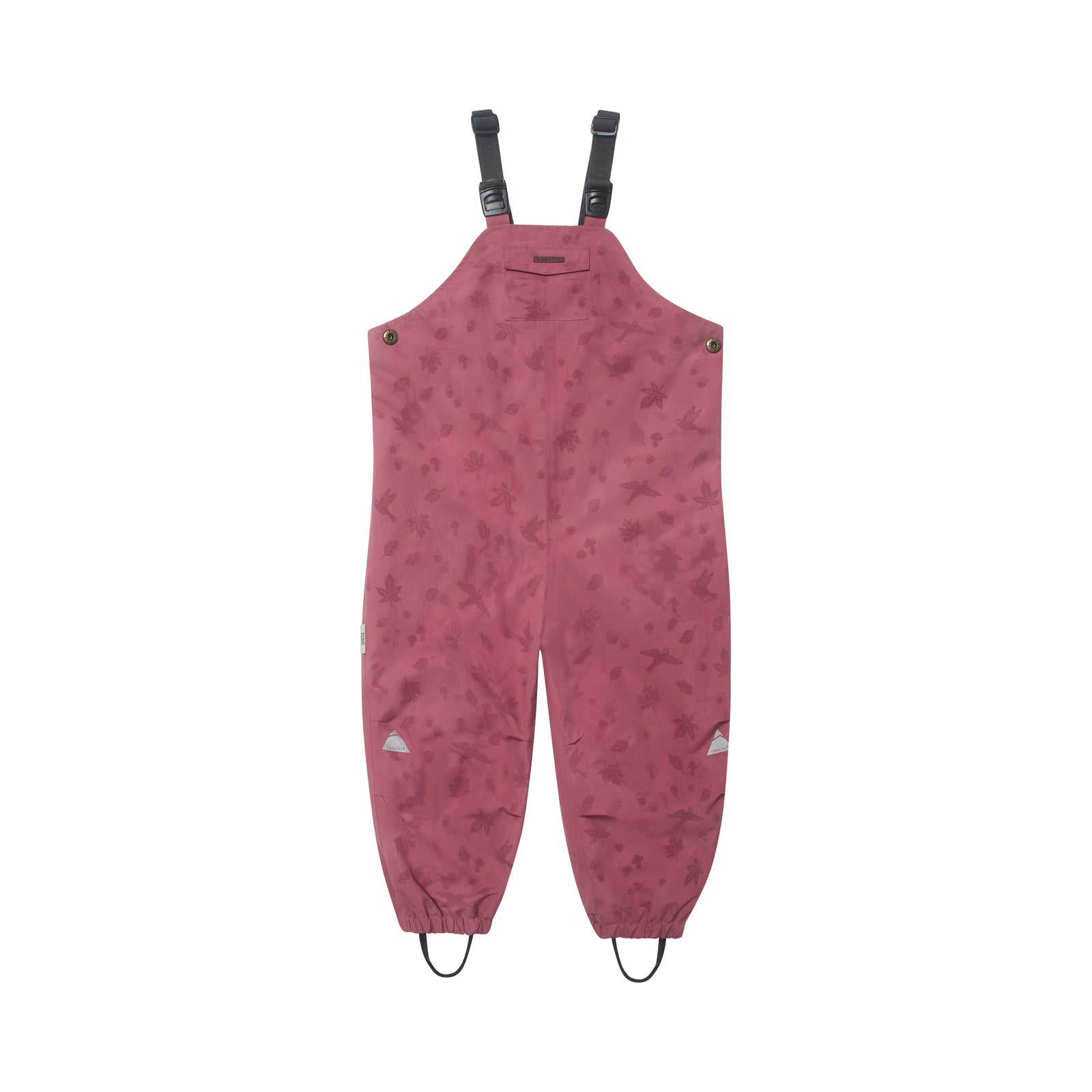 Fully Waterproof Dungarees | Soft Pink Magic Print