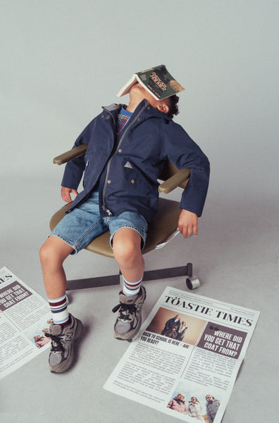 All Season Waterproof Raincoat | Marine Navy