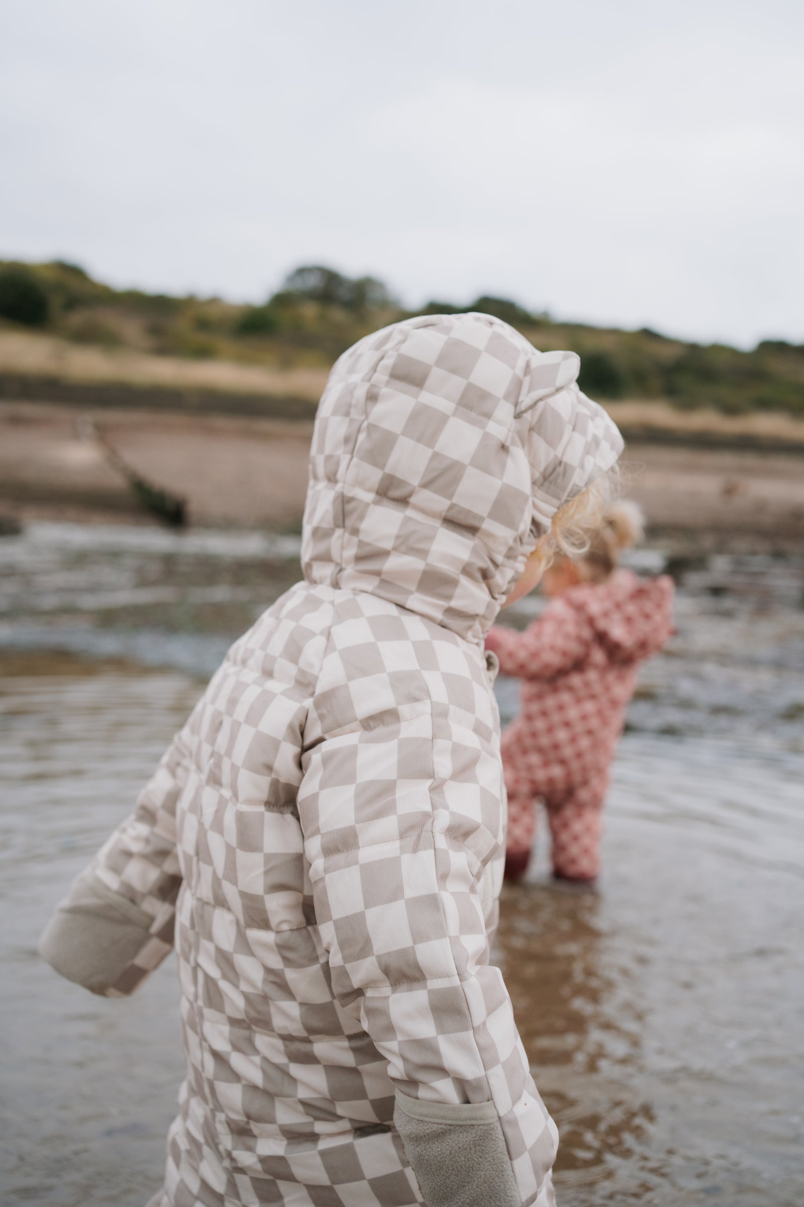 Quilted Snowsuit | Sage Micro Cord