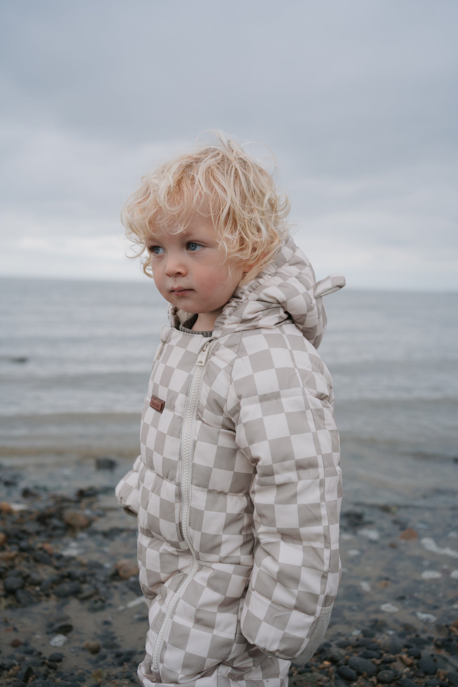 Quilted Snowsuit | Sage Micro Cord