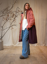 Adult Waterproof Changing Robe | Rose Pink