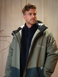 Adult Waterproof Changing Robe | Antique Olive