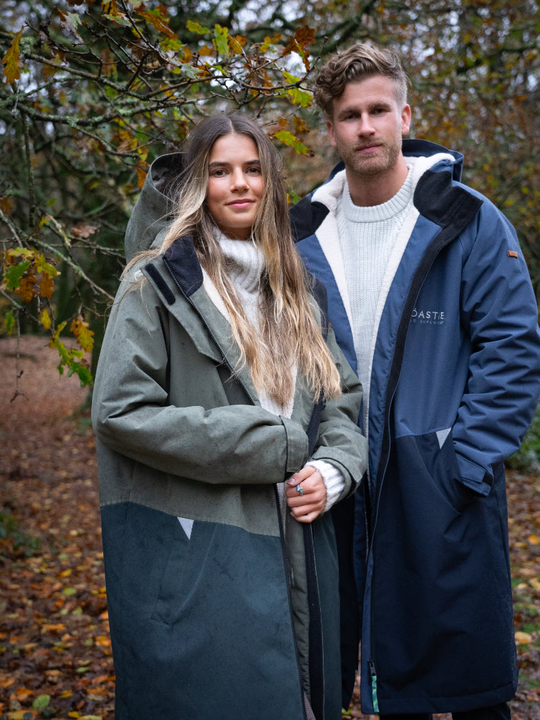 Adult Waterproof Changing Robe | Antique Olive