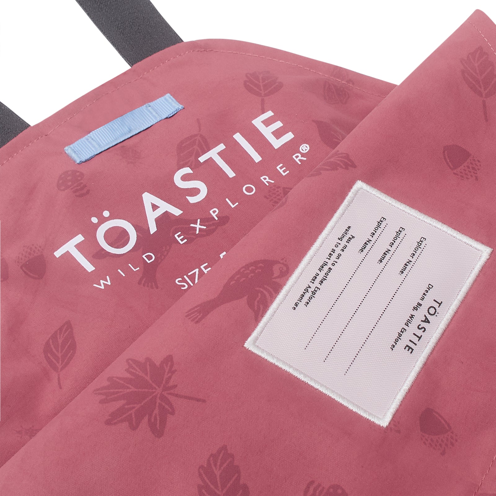 Fully Waterproof Dungarees | Soft Pink Magic Print
