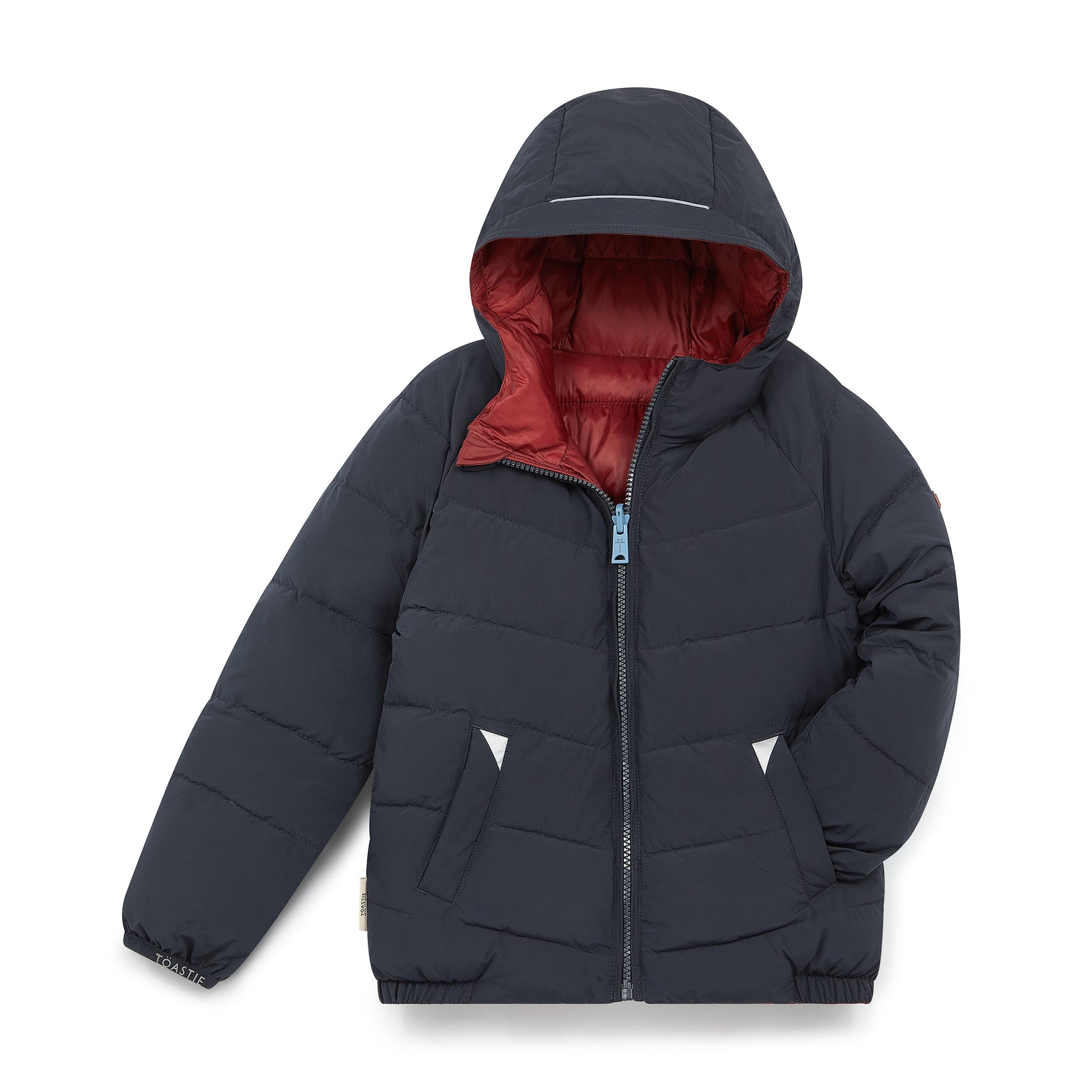 Ink Navy | Burgundy EcoReversible Puffer 1-4yrs only
