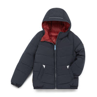 Ink Navy | Burgundy EcoReversible Puffer 1-4yrs only