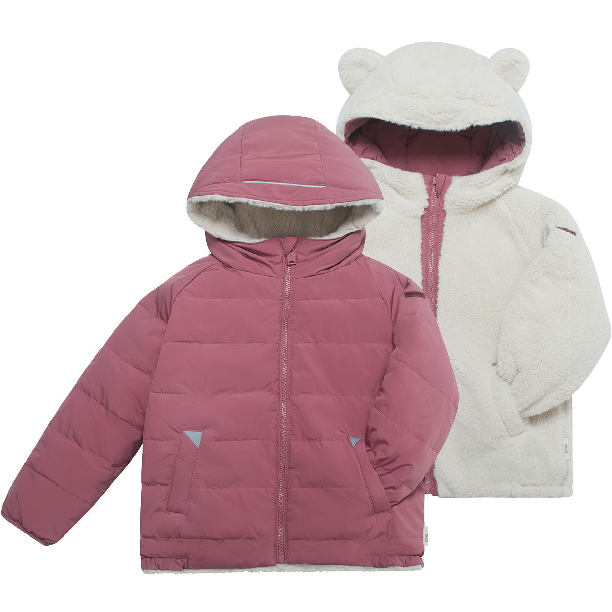 Sherpa | Berry EcoReversible Puffer