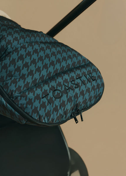 Pram Hand Warmers | Midnight Houndstooth