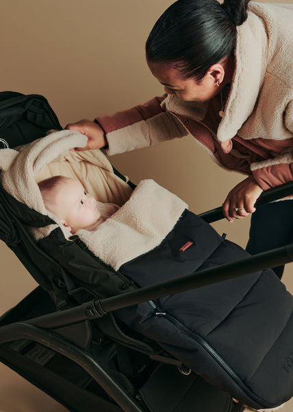 Pram Footmuff | Liquorice Black