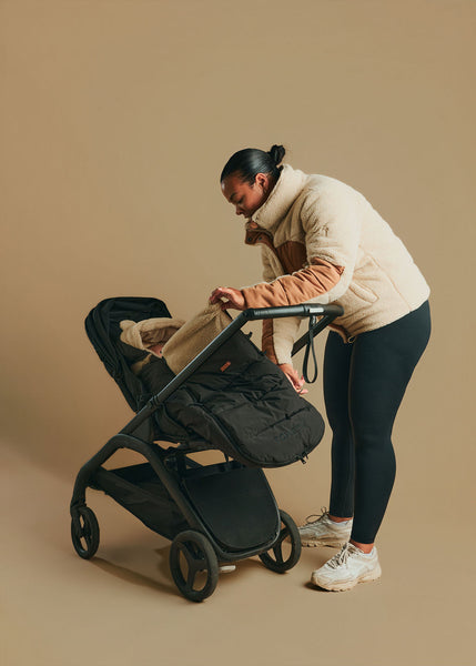 Pram Footmuff | Liquorice Black