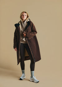 Adult Weatherproof Changing Robe | Truffle