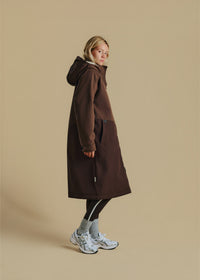 Adult Weatherproof Changing Robe | Truffle