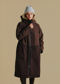 Adult Weatherproof Changing Robe | Truffle
