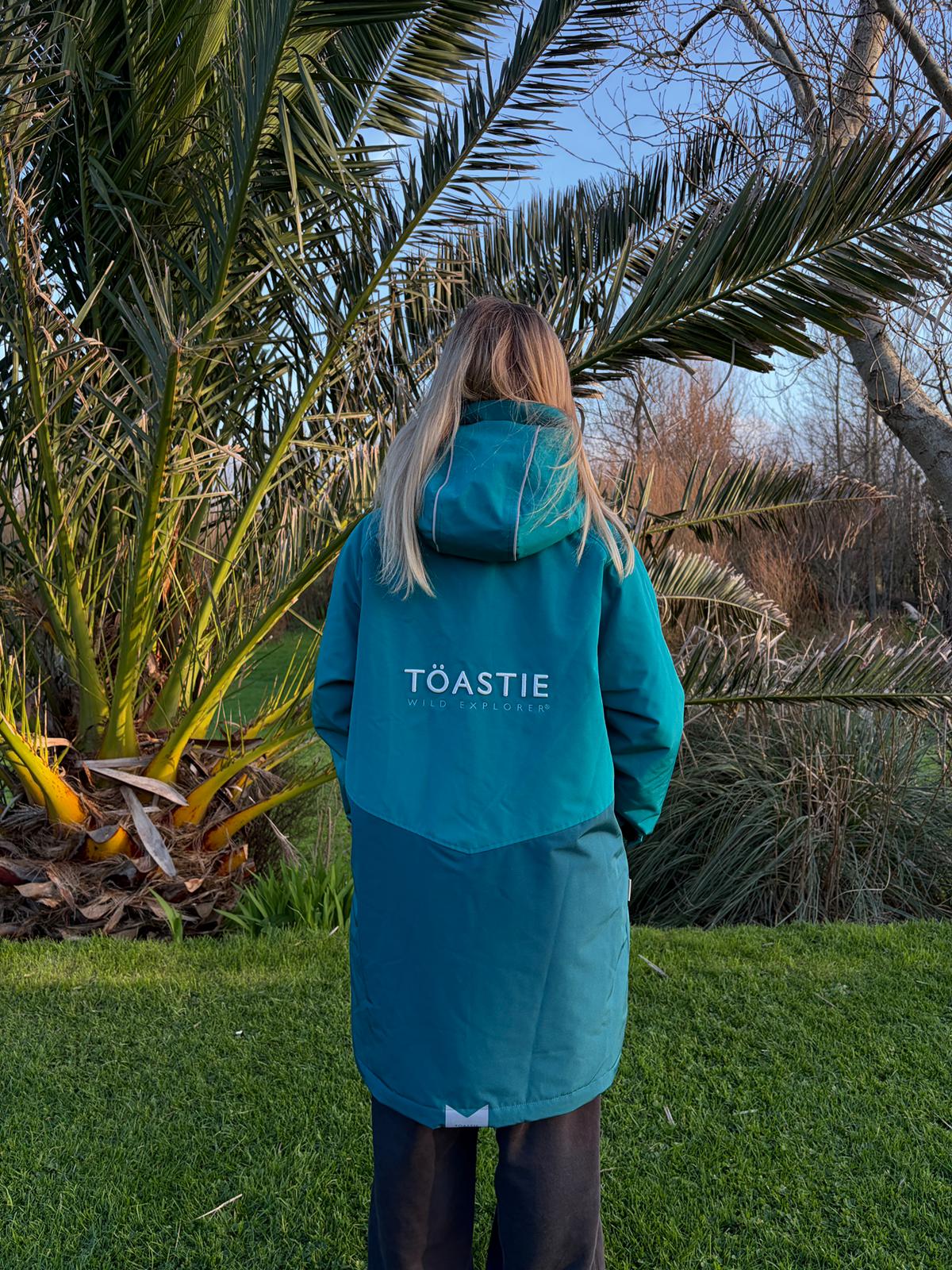 Kids Weatherproof Changing Robe | Teal