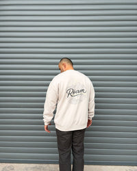 Ollie Smither x Töastie Crewneck Mens / Unisex - Faded Bone