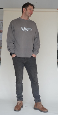 Ollie Smither x Töastie Crewneck Mens / Unisex - Faded Grey