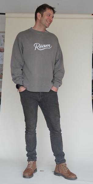 Ollie Smither x Töastie Crewneck Mens / Unisex - Faded Grey