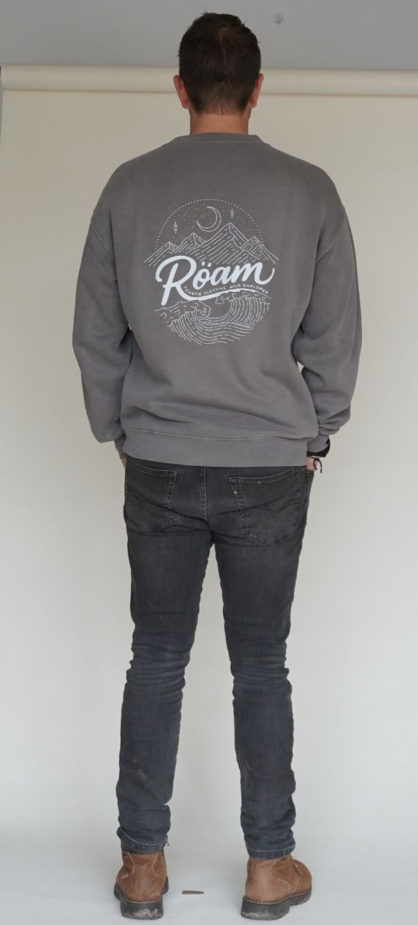 Ollie Smither x Töastie Crewneck Mens / Unisex - Faded Grey