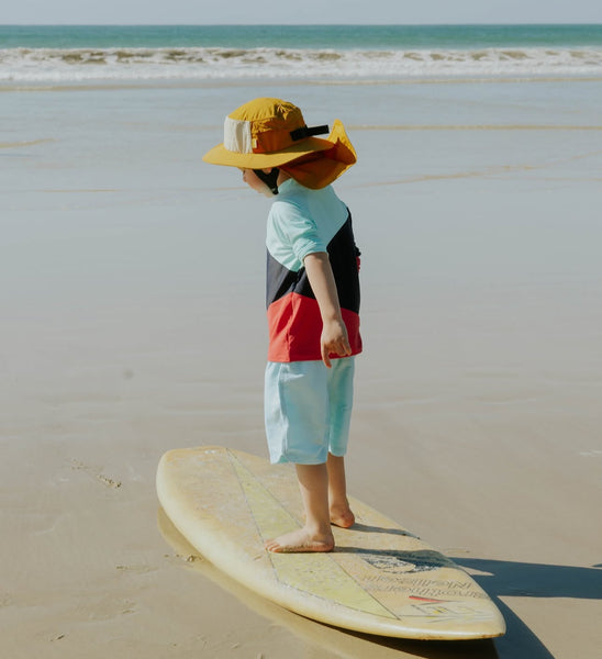 UV Swim Shorts | Aqua