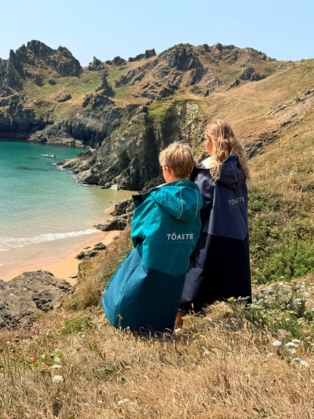 Kids Waterproof Changing Robe | Teal