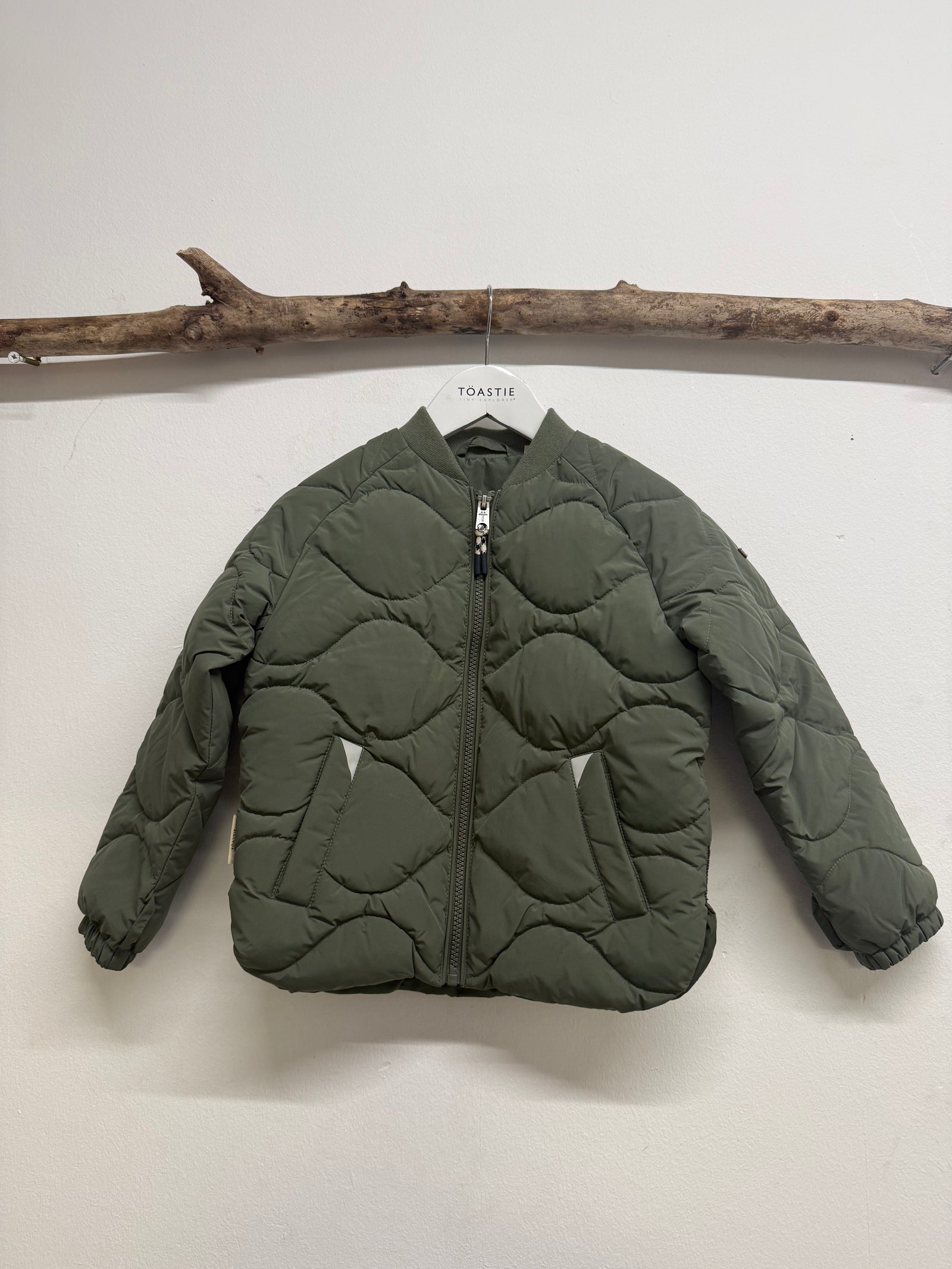 PRELOVED Bomber Jacket | Olive (5-6 Yrs)
